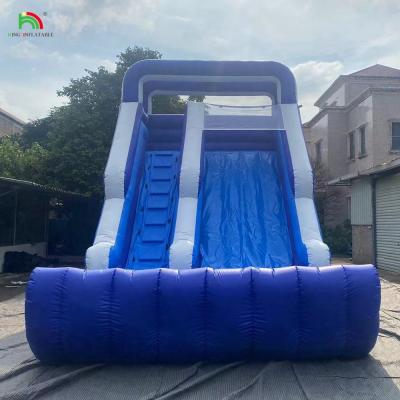 China Deslizadores de agua inflables comerciales con deslizador de piscina para niños Deslizadores de agua inflables en venta