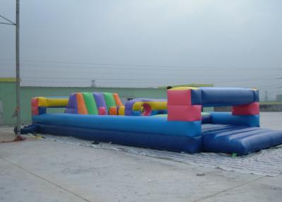 China Durable Commerical grade inflatable obstacle course , PVC Inflatable Amusement Park Toy for sale