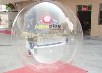 China Paseo inflable transparente en bola que camina del agua de la bola del agua 2 PVC del diámetro 0.8m m de m en venta