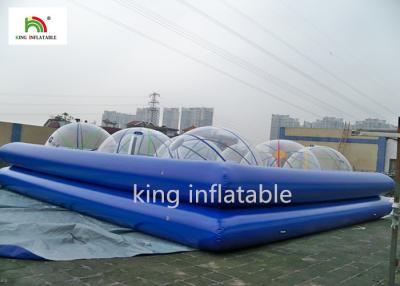 China Piscina inflable azul comercial para el alto alquiler de los adultos el 1.3m en venta