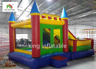 China Castillo de salto inflable del patio trasero del OEM con el logotipo seco de la diapositiva impreso en venta