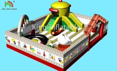 중국 튼튼한 팽창식 유원지 음식 주제 뛰어오르는 성곽 도약자 판매용