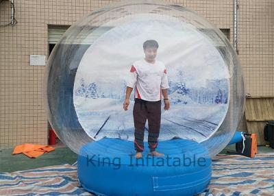 Cina Globo di nylon del tessuto 2,5 m. Bubble Inflatable Snow per le foto della presa in vendita