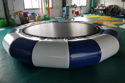 China Trampolín flotante inflable de encargo del parque del agua del PVC de los adultos 0.9m m en venta