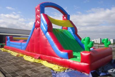 Chine Mini Inflatable Obstacle Course fait sur commande/glissière d'eau gonflable géante pour des enfants à vendre