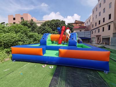 China Juego inflable de Joust Arena Backyard del gladiador del pedestal con los palillos en venta