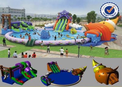 China PVC los 30M Inflatable sobre parques del agua subterránea en venta