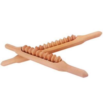 China Wooden Body Nature Therapy Massage Roller, Anti Cellulite Massager Tool, Lymphatic Drainage Paddle Tool for sale