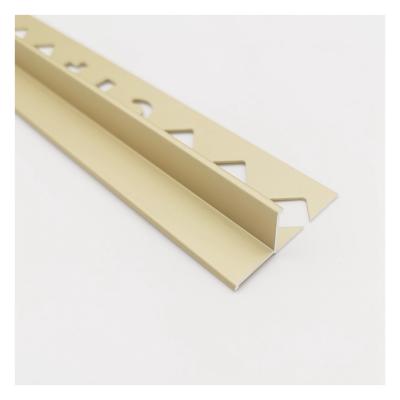 China Modern Custom High Quality Aluminum Corner Trim Tile Metal Ceramic Tile Trim for sale