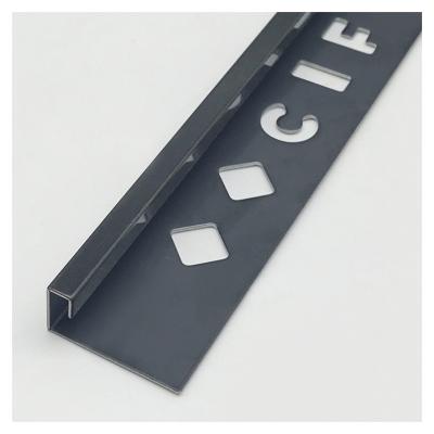 China Modern Economic Custom Design Popular Product Suitable For Modern Restaurants Stainless Steel Tile Trim for sale