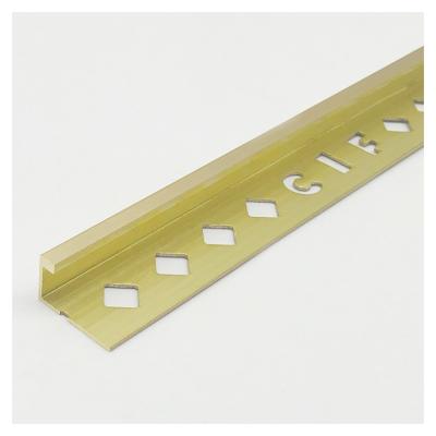 China Modern Top Selling Guaranteed Professional Brass Tile Trim Excellent Quality Product Popular Quality for sale