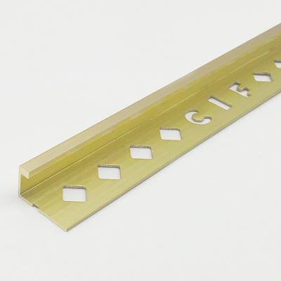 China Top Quality Popular Product Standard Tile Trim Modern Hot Selling Brass Profile for sale