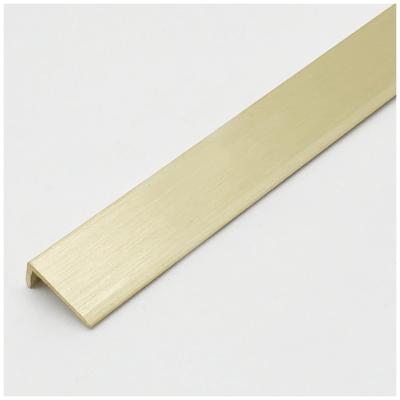 China Factory Sale Modern Widely Used Various Brass Tile Trim Accessories Popular Product for sale