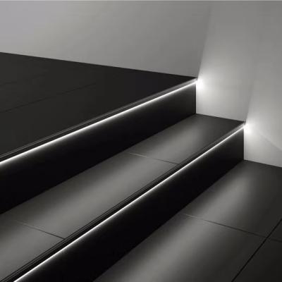 China Modern Factory In Shopping Mall Staircase Stair Accessories Stock Aluminum LED Anti-Slip Flair for sale