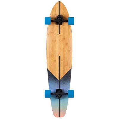 China Wholesale Adult 44Inch Custom Professional 7Ply Bamboo and Canadian Board Long Maple Longboard Skateboard for sale