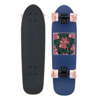 China Factory supplier wholesale skateboard adult 28.5 inch 7 ply pro complete maple cruiser skateboard for sale