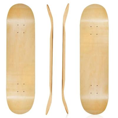 China Multiple Sizes100% Professional Custom Canadian Maple Skateboard Professional Empty Skateboard Deck for sale