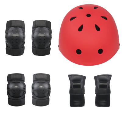 China Seven-Piece Speed ​​Helmet Compounds Roller Skating Protective Gear Balance Car Protective Protective Skateboard Gear for sale