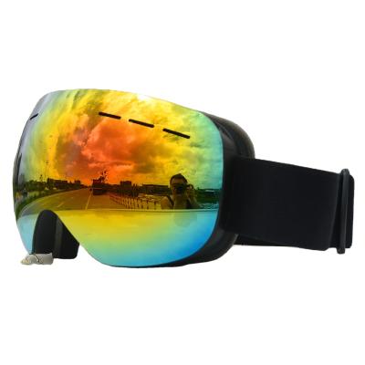 China Custom SKI New OEM private label glass snow mobile photochromic glasses ski goggles magnetic glass for sale