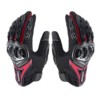 China 2021 Durable Five Fingers Anti-fall Summer Bike Glove Breathable Motorcycle Gloves Anti Slip for sale