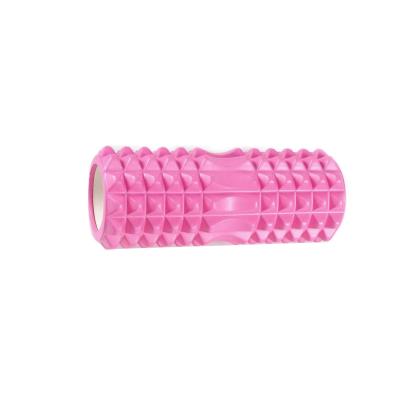 China Hollow EVA Yoga Spine Muscle Relaxation Massage Roller EVA Mace Fitness Foam Roller Yoga Massage Stick 33cm for sale