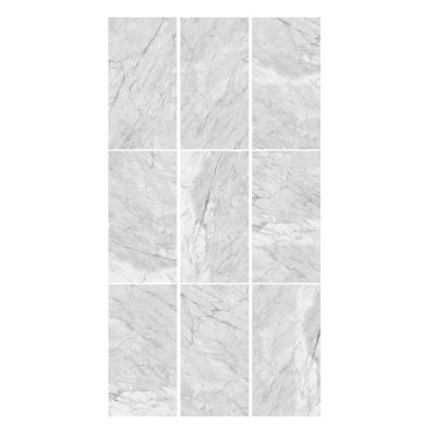 China Foshan Modern Soft Polished Glazed Full Body Stone Porcelain Marble Floor Tile 600x1200mm for sale