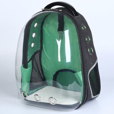 China Viable High Quality Light Weight Space Capsule Backpack Pet Carrier Breathable Transport Luxury Transparent Airline Approved for sale