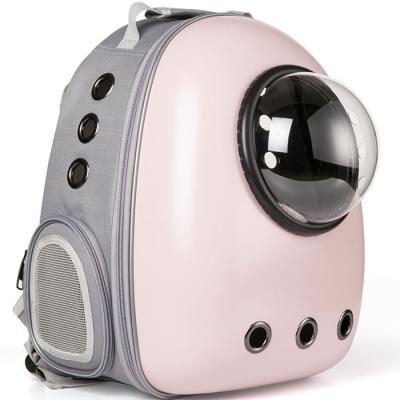 China Bubble Travel Carrier Dog Cat Backpack Lightweight Sustainable High Quality Breathable Space Capsule Astronaut for sale