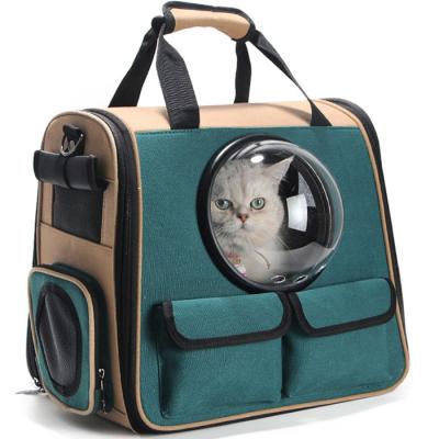 China Wholesale High Quality Viable Foldable Travel Portable Astronaut Capsule Shoulder Handbag Dog Cat Backpack Pet Carrier Bag for sale