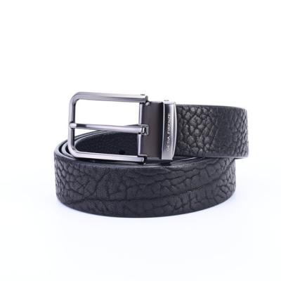 China Customized high quality pure luxury pure cowhide formal men's classic business brand belt simple second-hand for sale