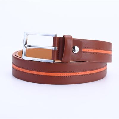 China Fashion 100% Genuine Wild Genuine Leather Men's Simple Wholesale Custom Leather Belt Retro Belt for sale