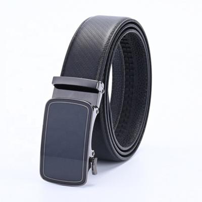 China Factory direct selling private label fashion simple accessories custom luxury men's black leather belt for sale