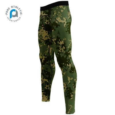 China Wholesale Army Green Quick-Drying PUR Antibacterial Activewear Antibacterial Activewear Camouflage Custom Workout Arm Warmers for sale