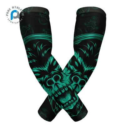 China Wholesale Pure QUICK DRY Custom Sports Gorillas Compression Arm Sleeves Baseball Shooting Warmers for sale