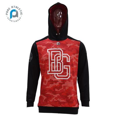 China Pure Custom Sublimation Anti Wrinkle Baseball Oversized Pull Over Fleece Mens Sweatshirts Plain Gray Thick Hoodie for sale