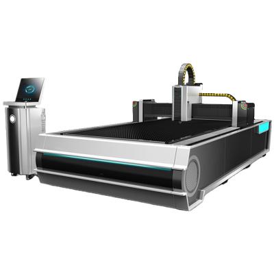 China Building material shops cheap price cnc laser cutter sheet metal fiber laser cutting machine 500w 1000w price 3015 for sale