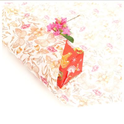 China Apparel / Fruit Wrapping Customizable 50*70cm Clothing Fruit Wrapping Papers Christmas Theme Gift Wrapping Paper for sale