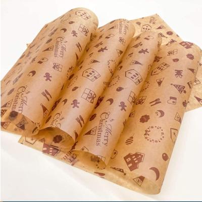 China Biodegradable Oil Proof Food Wrapping Paper for sale