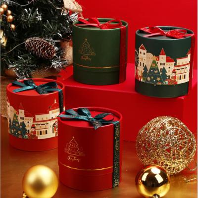 China Unique Christmas Biodegradable Carnival Christmas Decoration Gift Box Set for sale