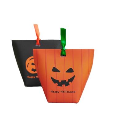 China Creative Fancy Candy Cookie Boxes All Saint's Day Ghost Pumpkin Design Gift Box for sale