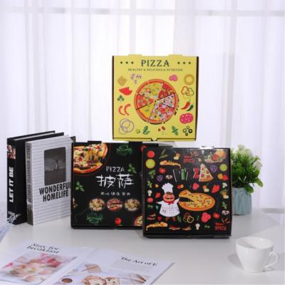 China Square Take Out Food Packaging Pizza Box With Custom Logo for sale