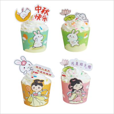 China Disposable Wholesale Customize Paper Cake Cups for sale