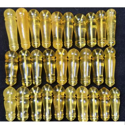 China High Quality Natural Baltic Polishing Yellow Transparent Clean Color 10-16mm Tasbiha From Russia Amber Stone Imam Amber Jewelry for sale