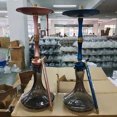 China LOMINT Large Aluminum Alloy Russia Aluminum Hookah Shisha Full Set High Quality Water Smoking Accessories Shipping and Handling - 838 for sale