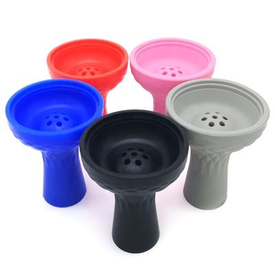 China Silicone LOMINT 7 Holes Style Silicone Hookah Bowl Shisha Chicha Narguile Tobacco Holder Accessories Instrument LM-228 for sale