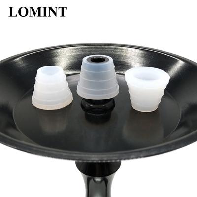 China Medium LOMINT Silicone Hookah Shisha Silicone Rubber Gasket Accessories Large Small White Bowl Grommets Sell By Bulk Wholesale for sale