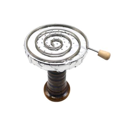 China LOMINT Stainless Steel Hookah Charcoal Holder On Shisha Bowls Heat Independent Management Control Accessories Packing for sale