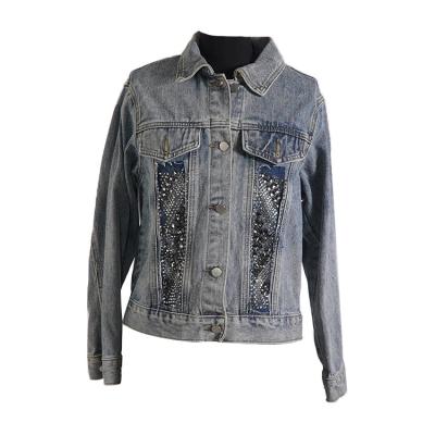 China Plus Size Shuaike Fashion Goods Good Quality Cotton Women Light Up Short Denim Jackets for sale