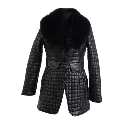 China Coats and jackets plus size model customization plus size faux leather jacket women for sale