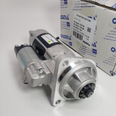 China 65.26201-7077B dieselmotorstartmotor 65.26207-7073B 65.26201-704 voor Doosan DX350 DL08 Te koop